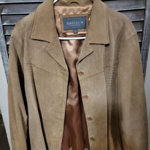 Van Heusen Tan Suede Jacket